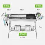 OOOQDUA-Charcoal-barbecue-grill-stainless-steel-barbecue-rack-portable-folding-barbecue-rack-0-0