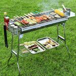 OOOQDUA-Charcoal-barbecue-grill-stainless-steel-barbecue-rack-portable-folding-barbecue-rack-0-1