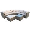 Oakland-Living-Ice-Cooler-Carts-Borneo-Modular-All-Weather-Resin-Wicker-Circular-Sectional-Zipper-Cushioned-7-Piece-Deep-Seat-Set-Earth-Tone-0