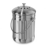 Oggi-Stainless-Steel-Composter-Attractive-Design-Durable-Made-Material-0