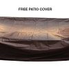 Ohana-7-Piece-Outdoor-Patio-Furniture-Sectional-Conversation-Set-Black-Wicker-with-Sunbrella-Taupe-Cushions-No-Assembly-with-Free-Patio-Cover-0-2
