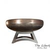 Ohio-Flame-30-Liberty-Fire-Pit-with-Hollow-Base-Made-in-USA-Natural-Steel-Finish-0-0
