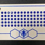 Opalith-card-with-numbers-for-queen-marking-5-colors-and-glue-Beekeeping-set-0-0