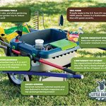 Original-Little-Burro-USA-made-lawngarden-tray-for-all-4-6-cu-ft-wheelbarrows-Holds-rake-shovel-short-handle-tools-drinks-water-tight-storage-for-phone-Wheelbarrow-not-included-Great-gift-0-2
