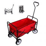 Outdoor-Active-Folding-Wagon-Collapsible-Cart-Garden-Buggy-Shopping-Tool-0-2