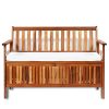 Outdoor-Furniture-Patio-Solid-Storage-Bench-Cushion-Classic-Bench-with-Storage-Space-Box-Elegant-Garden-Outdoor-Deck-Wood-Bench-47-x-25-x-33-0-1