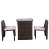 Outdoor-Furniture-Patio-Wicker-Dining-Table-and-Chairs-With-Cushions-Set-3-Piece-All-Weather-Great-for-Backyard-Porch-Garden-and-Balcony-Brown-by-Global-Group-0