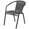 Outdoor-Indoor-Stackable-Rattan-Chair-Sturdy-Steel-Frame-Durable-Lightweight-Comfortable-Breathable-Waterproof-Material-Home-Garden-Furniture-Set-0f-4-Gray-1783gry-0-0
