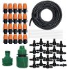 Outdoor-Misting-Cooling-System-Kit-Drip-Irrigation-Watering-Kits-Great-for-Summer-Mister-Cooling-and-Plants-Watering-49FT-15M-Misting-Line-20PCS-Adjustable-Misting-Nozzles-1PC-Quick-Adapter-0