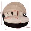 Outdoor-Mix-Brown-Rattan-Patio-Sofa-Furniture-Round-Retractable-Canopy-Daybed-0