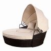 Outdoor-Patio-Sofa-Mix-Brown-Rattan-Furniture-Round-Retractable-Canopy-Daybed-0-0