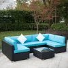 Outdoor-Rattan-Patio-Garden-Furniture-PE-Wicker-Sofa-wGrey-CushionsBlue-Cushion-Covers-are-for-freeblack7pcs-0-2
