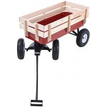 Outdoor-Steel-Wood-Utility-Wagon-Wheelbarrow-Yard-Lawn-Dump-Cart-Yard-House-Warehouse-Pulling-330LB-Farming-Garden-Supplies-0