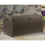 Outdoor-Storage-Wicker-Bench-with-Handles-Resin-Construction-Stay-Dry-Design-Deck-Box-for-Storing-Gardening-Tools-Pool-Supplies-Chair-Cushions-Extra-Space-Patio-Furniture-BONUS-E-book-0