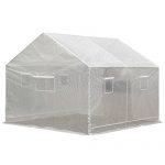 Outsunny-10-x-95-x-8-Ventilated-Portable-Walk-in-Greenhouse-with-PE-Cover-0-1