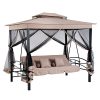Outsunny-3-Person-Outdoor-Patio-Daybed-Gazebo-Swing-with-UV-Resistant-Canopy-and-Mesh-Walls-0
