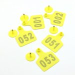 Owfeel-Pack-of-100-Plastic-Big-Ear-Tag-for-Cow-Cattle-Yellow-Numbered-001-100-0-2