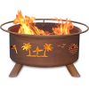 Pacific-Coast-31-inch-Fire-Pit-with-Grill-and-FREE-Cover-0