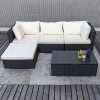 Pamapic-Outdoor-5-Pieces-Patio-Furniture-SetsChaise-Longue-Wicker-Rattan-Conversation-Set-with-Tempered-Glass-Coffee-Table-0-1
