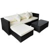 Pamapic-Outdoor-5-Pieces-Patio-Furniture-SetsChaise-Longue-Wicker-Rattan-Conversation-Set-with-Tempered-Glass-Coffee-Table-0