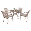 Panama-Jack-Outdoor-Island-Breeze-5-Piece-Slatted-Dining-Group-Set-Includes-4-Armchairs-and-42-Inch-Round-Table-Aluminum-Slatted-Table-0-0