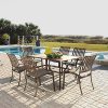 Panama-Jack-Outdoor-Island-Breeze-7-Piece-Slatted-Dining-Group-Set-Includes-6-Armchairs-and-36-by-60-Inch-Rectangular-Aluminum-Slatted-Table-0-0