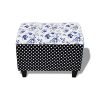 Patchwork-Footstool-Ottoman-Country-Living-Style-Flowers-and-Spots-Ottoman-Loung-Recliner-0-0