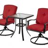 Patio-Bistro-Set-Seats-2-Cushioned-Swivel-Chairs-Outdoor-Small-Space-Deck-Porch-0