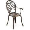 Patio-Bistro-Table-Set-With-Attached-Ice-Bucket-Chairs-Copper-Cast-Aluminum-0-2
