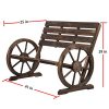 Patio-Garden-Wooden-Wagon-Wheel-Bench-Rustic-Wood-Design-Outdoor-Furniture-0-0