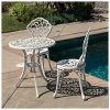 Patio-Table-Chairs-Set-Ivory-Iron-Furniture-Balcony-Pool-Bistro-Antique-Vintage-0-0