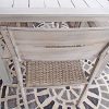 Pebble-Lane-Living-9pc-Outdoor-Aluminum-Hand-Painted-Drift-Wood-Look-Patio-Dining-Set-0-0