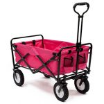 Pink-Mac-Sports-Collapsible-Folding-Utility-Wagon-Garden-Cart-Shopping-Beach-0-0