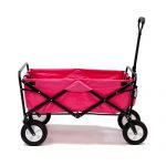 Pink-Mac-Sports-Collapsible-Folding-Utility-Wagon-Garden-Cart-Shopping-Beach-0