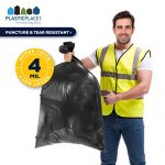 PlasticPlace-42-Gallon-Contractor-Bags-40-Mil-33W-x-48H-Black-50-case-0-1
