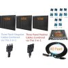 Plug-n-Power-Space-Flex-150w-150-Watt-Three-50w-SuperBlack-Solar-Panels-Kit-for-12v-Off-Grid-Battery-next-day-from-US-0
