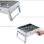 Popowbe-Charcoal-Grill-Barbecue-Charcoal-Grill-Folding-Portable-Lightweight-BBQ-Tools-Stainless-Steel-Foldable-Charcoal-Barbecue-Grill-For-Outdoor-Cooking-Picnics-Camping-Hiking-0-2