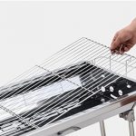 Popowbe-Portable-Charcoal-Grill-Barbecue-Charcoal-Grill-Folding-Portable-Lightweight-BBQ-Tools-Stainless-Steel-Foldable-Charcoal-Barbecue-Grill-For-Outdoor-Cooking-Picnics-Camping-Hiking-0-2