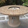 Porcelain-Mosaic-Tile-Outdoor-Fire-Table-Pit-48-Fireplace-Dining-Table-with-Lava-Rocks-0-0
