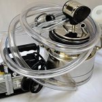 Portable-Complete-Goat-Bucket-Milkerw5L-SS-Jug-Pail-6CFM-Vacuum-Pump-Pulsator-Claw-Cluster-Shells-Liners-Clear-PVC-Mailk-and-Air-Hoses-Adapters-Hardware-included-Simple-System-Just-connectMilk-0-0
