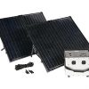Portable-Solar-Generator-with-2-Foldable-130-Watt-Solar-Panels-for-Camping-Hunting-RV-Off-Grid-64-kWh-Solar-Kit-By-Humless-0