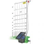 Premier-48-PoultryNet-Plus-Starter-Kit-Includes-White-PoultryNet-Plus-Net-Fence-48-H-x-100-L-Double-Spiked-Solar-IntelliShock-60-Fence-Energizer-FiberTuff-Support-Posts-Fence-Tester-0-1