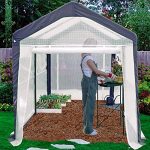 Premium-Mini-Greenhouse-Miniature-Plastic-Gardening-Cover-Portable-for-Patio-or-Backyard-in-Small-6×8-Shed-Frame-0-0