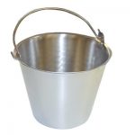 Premium-Stainless-Steel-Pail-Vetmilk-Bucket-Made-in-Usa-Completely-Seamless-Thick-9-20-Qt-Sizes-0