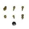 Pressure-Parts-8102167200-Sewer-Line-and-Drain-Jetter-Kit-14-x-100-Hose-with-Sewer-Nozzle-Adapters-0-1