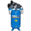 Puma-Industries-TUK-5080VM-Air-Compressor-ProfessionalCommercialIndustrial-Two-Stage-Belt-Drive-Series-5-hp-Running-175-Maximum-psi-2301VPhase-80-gal-560-lb-0