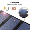 Quick-Charge-30-Portable-Solar-Charger-28W-SUAOKI-Foldable-Solar-Panels-Sunpower-3-port-USB-Phone-Charger-Compatible-with-Cell-Phone-iPhone-iPad-Samsung-Laptop-Tablet-and-more-0-0