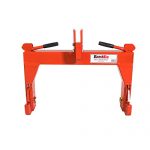 RanchEx-102850-Quick-Hitch-Adjustable-Top-Bracket-Cat-1-Red-Meant-To-Use-Without-Bushings-0-0