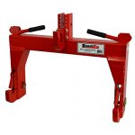 RanchEx-102850-Quick-Hitch-Adjustable-Top-Bracket-Cat-1-Red-Meant-To-Use-Without-Bushings-0