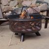 Red-Ember-Aspen-Bronze-Round-Fire-Pit-with-Grill-Grate-and-FREE-Cover-0